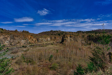 Renaturierter Diabas-Steinbruch Wolfshagen Harz
