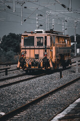 Obraz premium train in the station
