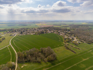 vue aerienne