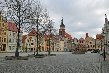 Fototapeta premium Altmarkt Cottbus
