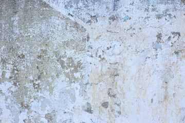 The texture of the old wall. Abstract background. White old paint
