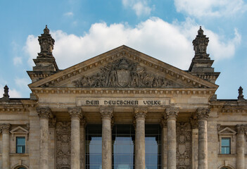 Fototapeta na wymiar Reichstag Building