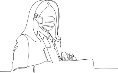 minimal concept one line