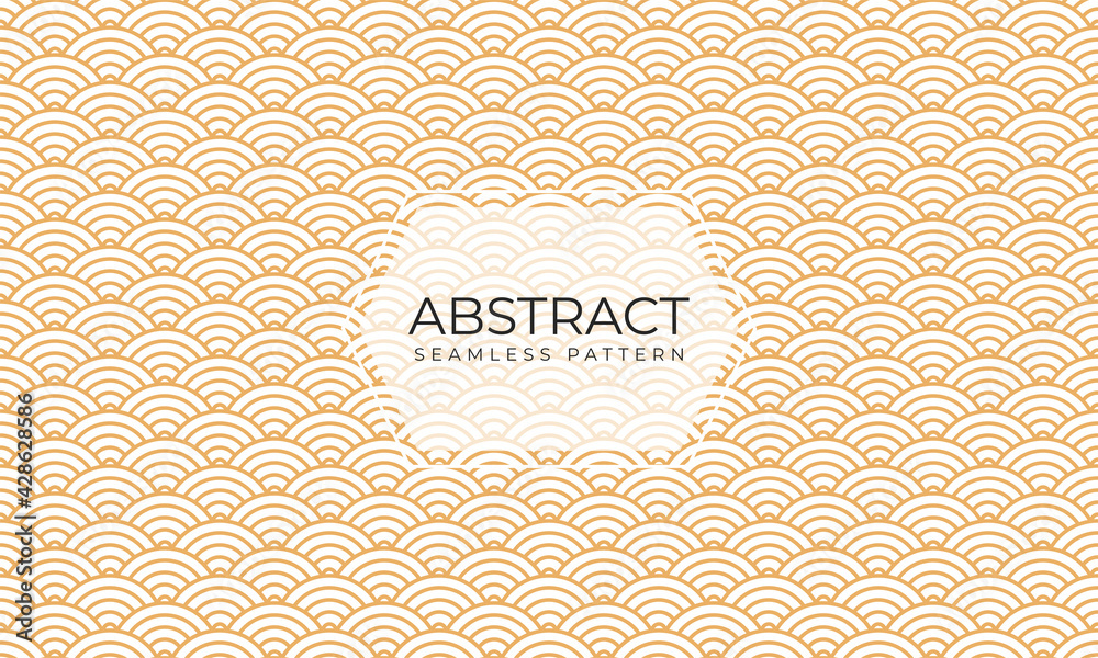 Fototapete abstract seamless pattern in art deco style. geometric seamless pattern with stylish classic texture