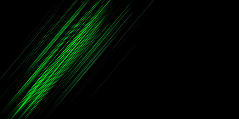 Abstract green wave technology background	
