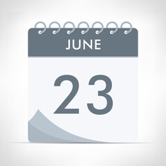 June 23 - Calendar Icon
