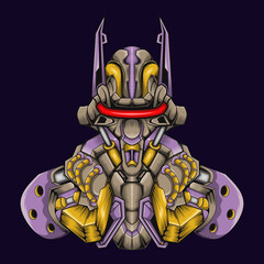 robot cyborg warrior