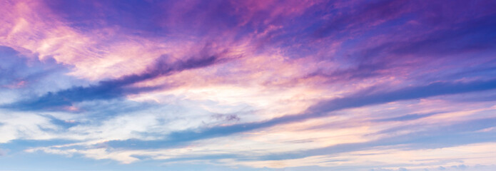 Obraz premium Beautiful sunset in Provence, southern France