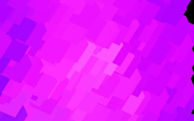 Dark Purple vector template with rhombus.