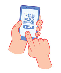 Scan QR code to Mobile Phone