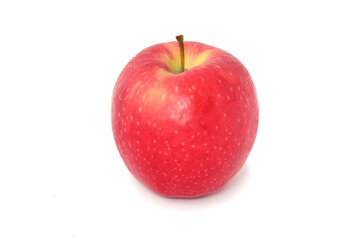 Red apple isolated on white