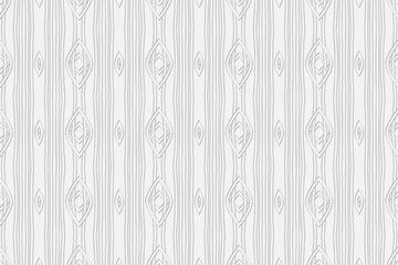 Volumetric convex white background. 3d embossed geometric pattern with intertwining lines and shapes. Ethnic minimalistic elements. Abstract vertical ornament.