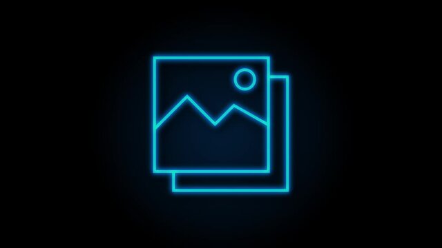 Office icon. Web icon set. Office, great design for any purposes. Motion graphics.