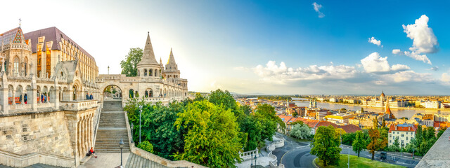 Fischerbastei, Budapest, Ungarn 