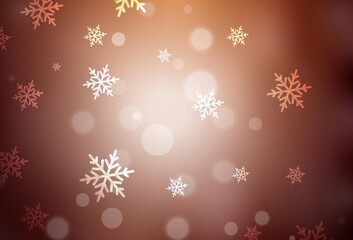 Light Red vector layout in New Year style.