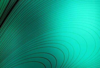 Light Green vector texture with wry lines.
