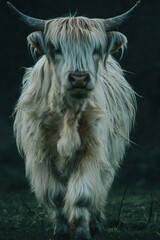 portrait of a highland cow Scotland wildlife