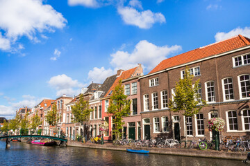Dutch historical architecture in Leiden