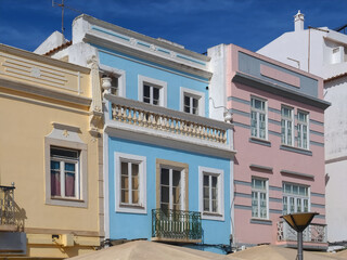 Beautiful center of the city of Lagos, Algarve, Portugal