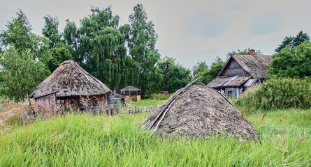 Eastern Europe, Republic of Belarus, Kachanovichi village, Pinsk district, Brest region.