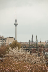 Obraz premium View on the TV Tower of Berlin.