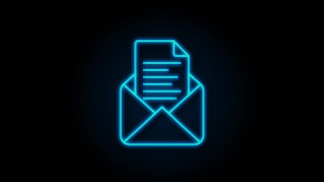 Office icon. Web icon set. Office, great design for any purposes. Motion graphics.