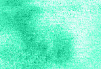 Abstract pastel watercolor hand painted background texture. aquarelle abstract emerald backdrop. horizontal template
