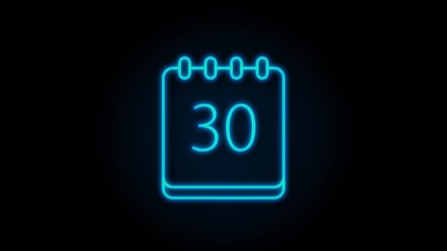 Office icon. Web icon set. Office, great design for any purposes. Motion graphics.