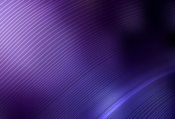 Dark Purple vector blurred template.