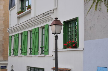 In the Montmartre streets