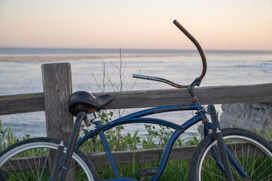 bicycle on the beach