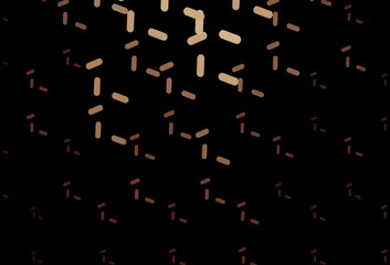 Dark Red, Yellow vector background with stright stripes.