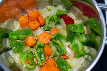 sofrito de verduras
