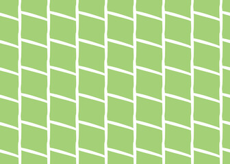 Vector texture background, seamless pattern. Hand drawn, green, white colors.