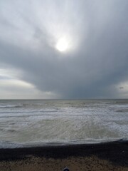 stormy seascape