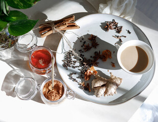Indian herbal tea spices