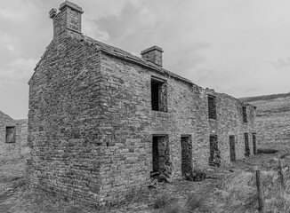 Rookhope mine and outbuildings derelict