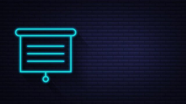 Office icon. Web icon set. Office, great design for any purposes. Motion graphics.