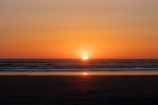 sunset on the beach © Tara