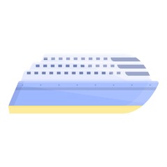 Ferry icon. Cartoon of Ferry vector icon for web design isolated on white background