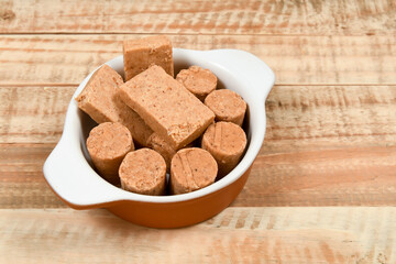 Pacoca, typical Brazilian sweets eaten at the June party