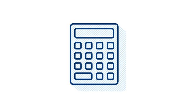 Office icon. Web icon set. Office, great design for any purposes. Motion graphics.
