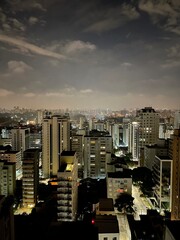 Naklejka premium city at night