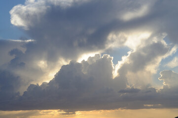 Fototapeta na wymiar nubes paisajes