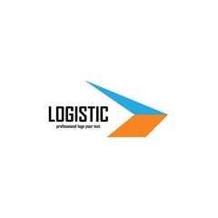Logistic company vector logo. Arrow icon. Delivery icon. Arrow logo. Business logo. Arrow vector. Delivery service logo. Web, Digital, Marketing, Network icon. Technology icon.
