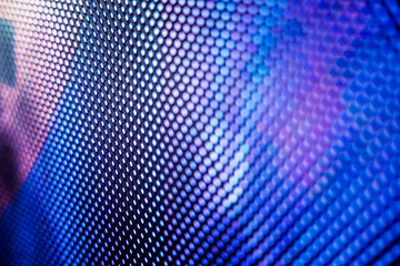 Fototapeta na wymiar CloseUp LED blurred screen. LED soft focus background. abstract background ideal for design.