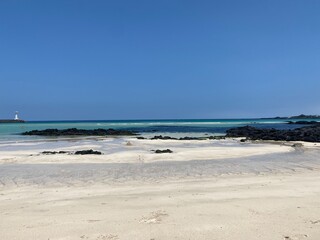 beach and sea