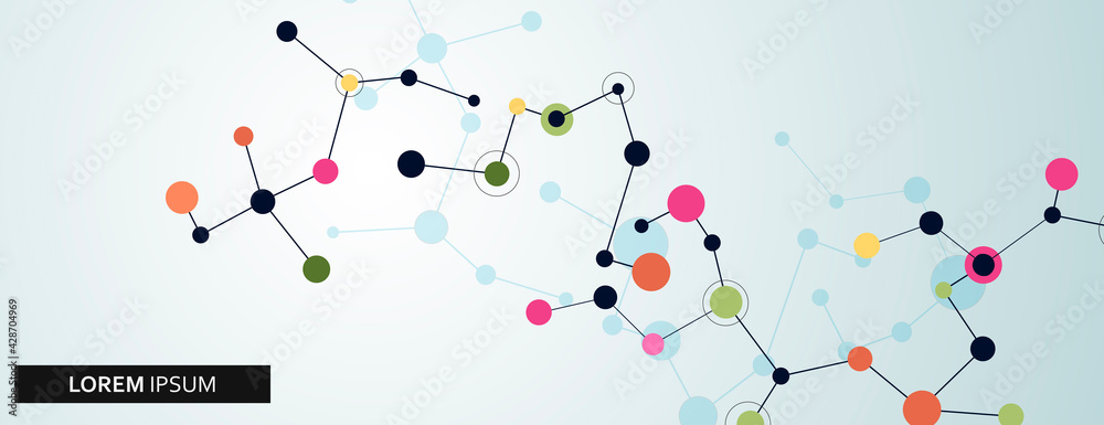 Aufkleber modern abstract connect on light backdrop. website icon symbol. abstract technology. vector graphic.