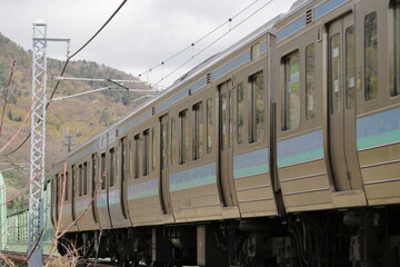 Fototapeta premium 211系電車