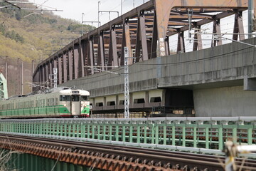 Naklejka premium しなの鉄道の115系電車